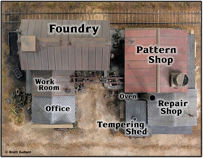 SierraWest Scale Models O Scale Brass and Iron Foundry